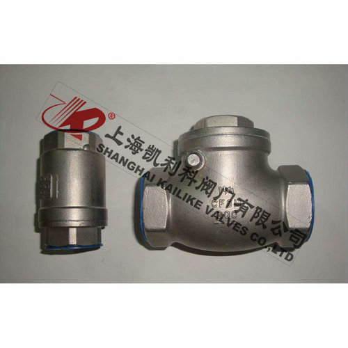 H12W、H12H立式內(nèi)螺紋止回閥